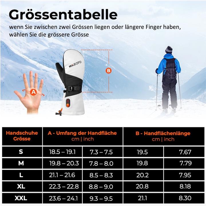 Produktbild Kiwikā beheizbare Handschuhe (S, M, L)