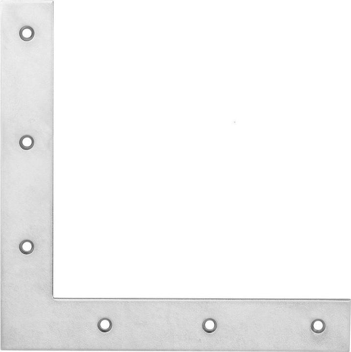 Magni Pollmann® bouwbeslag voordeur hoek 200 x 200 mm, licht verzinkt, 10 stuks