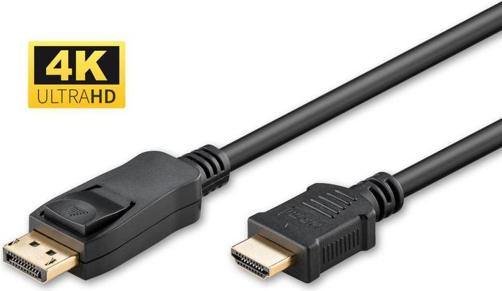 Produktbild MicroConnect HDMI (Typ A) — DisplayPort (2 m, HDMI)