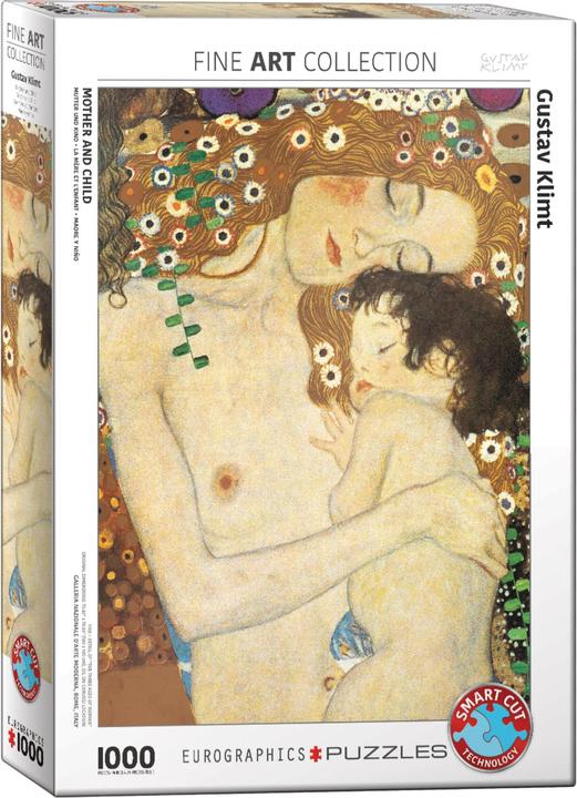 Immagine prodotto Eurographics Madre e figlio di Klimt - Dettaglio (1000 pezzi)