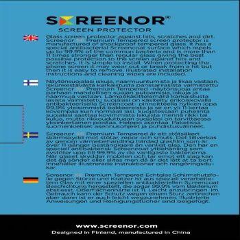 Productafbeelding Screenor 16036 mobiele telefoon scherm/rugbeschermer Heldere schermbeschermer Apple 1 st. (1 Stuk, Apple iPhone 13 mini)