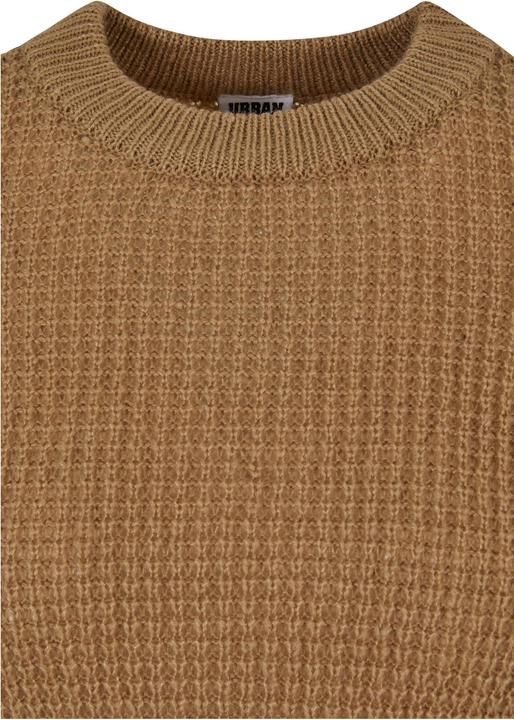 Actual product image Urban Classics Ladies Short Waffle Sweater (XXL)
