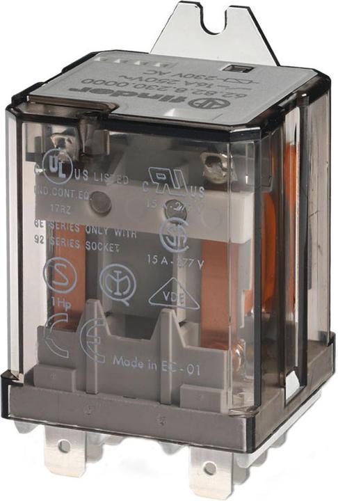 Produktbild Finder 62.82.9.024.4000 Steckrelais 24 V/DC 16 A 2 Wechsler 1 St.