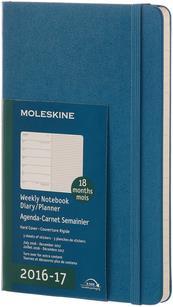 Image du produit Moleskine Agenda semainier 18M (A5, Couverture rigide, Anglais)