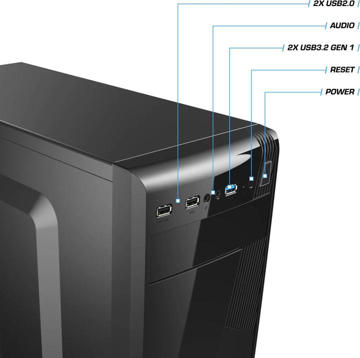 Actual product image Kiebel Workstation CAD Pro 12 Intel Core i7-12700F, 64GB RAM, PNY Quadro T1000, 1TB SSD, Windows 10 Pro (4 GB)