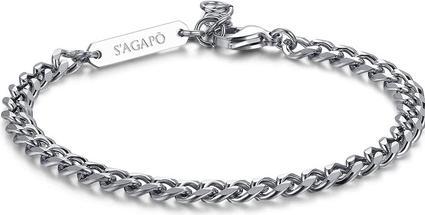 Sagapo S'Agapõ - Modern steel bracelet Ripple SRP19