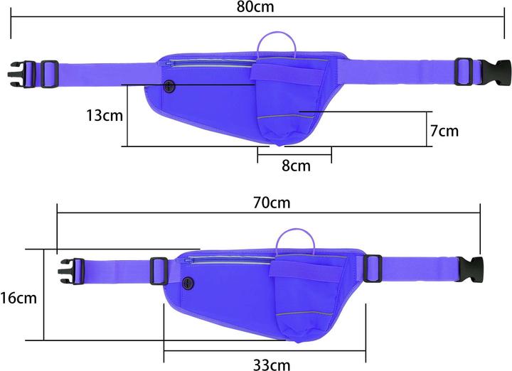 Actual product image Cadorabo Fanny pack for smartphone
