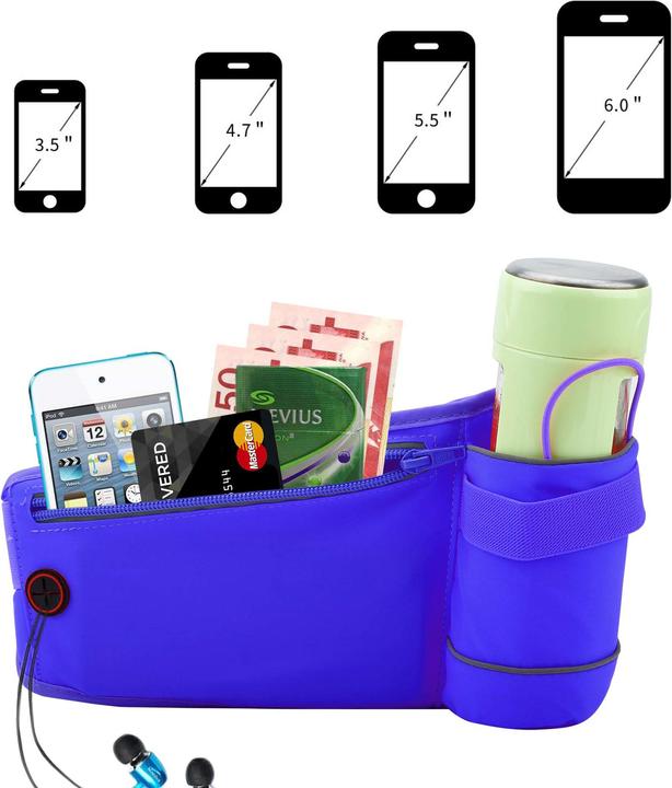 Actual product image Cadorabo Fanny pack for smartphone
