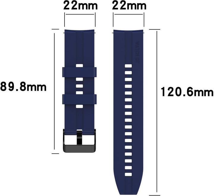 Image du produit Cadorabo Bracelet de montre intelligente (22 mm, Silicone)