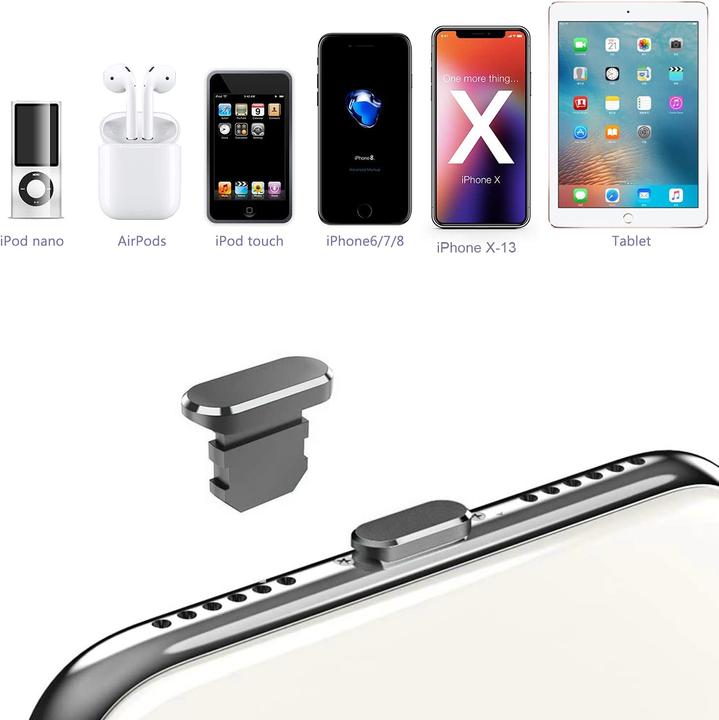 Immagine prodotto Cadorabo Tappi antipolvere per Iphone (iPhone)