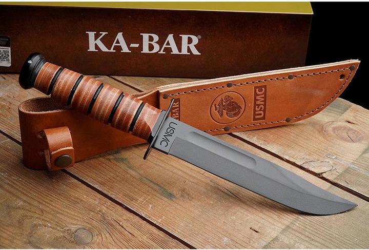 Actual product image Ka-bar USMC Fighter (17.80 cm)