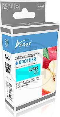 Produktbild Astar Cyan - kompatibel - Tintenpatrone - für Brother DCP-J125 (C)