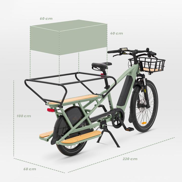 Actual product image Btwin Cargo R500E