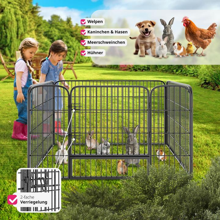 Actual product image tectake Puppy Playpen