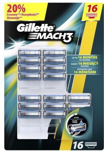 Actual product image Gillette Mach3 (16 x)