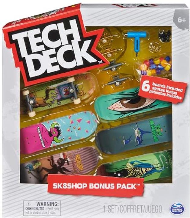 Actual product image Spin Master Tech Deck - Skate Shop Bonus Pack 6-Pack