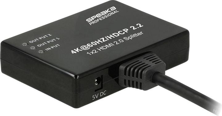 Produktbild SpeaKa Professional 1x2 HDMI-Splitter