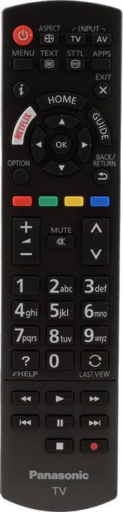 Actual product image Panasonic Original remote control N2QAYB001009, N2QAYB000047, N2QAYB001010 (Device-specific remote control)