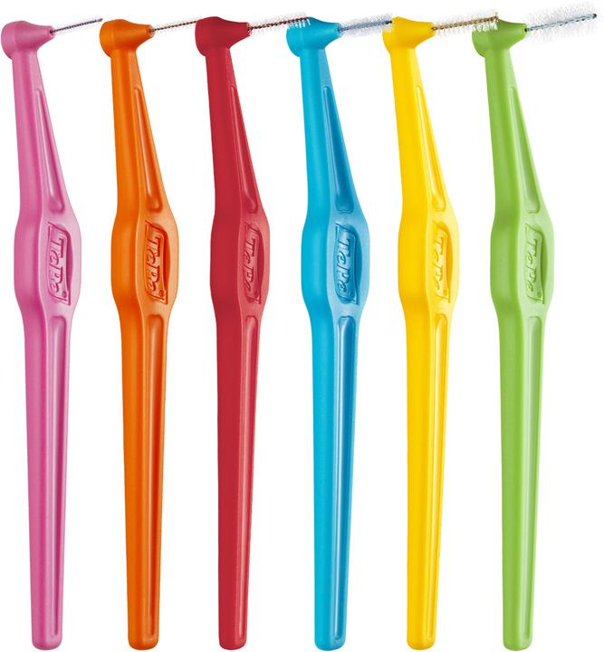 Actual product image TePe Angle ISO 1 interdental brushes (6 x, 0.45 mm)