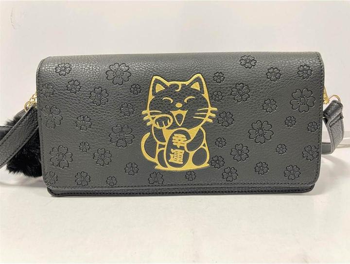 Immagine prodotto Nomadict Maneki-Neko - Sac à main baguette à bandoulière Chat porte-bonheur