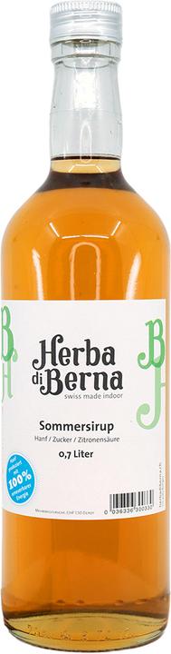 Produktbild Herba di Berna Hanfsirup Sommersirup (1 x 70 cl)