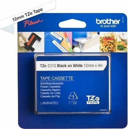 Produktbild Brother TZe-231 (1.20 cm, Schwarz, Weiss)