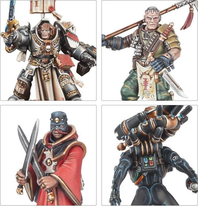 Actual product image Games Workshop Warhammer 40k - Battleforce Agents Imperiaux : Ordo Malleus (2024) (Plastic)
