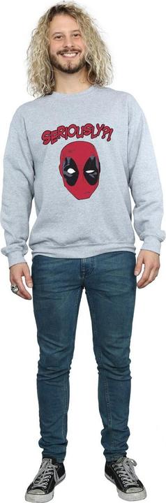 Image du produit - Sweat DEADPOOL SERIOUSLY - Homme (S)