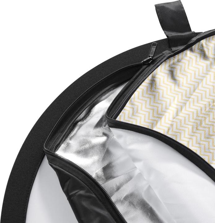 Produktbild Walimex 5in1 Faltreflektor Set wavy, Ø107cm (Faltreflektor, 107 cm)