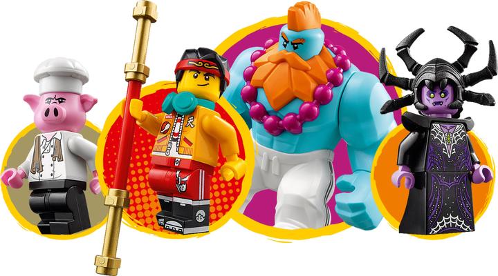 Actual product image LEGO Monkie Kid Sandy's Speedboat (80014, LEGO Monkie Kid)