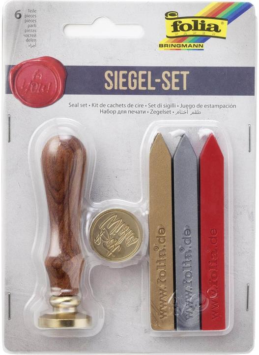 Folia Stamp with sealing wax