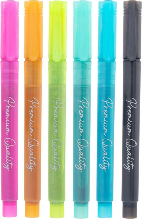 Immagine prodotto Grafix Pennarello per contorni, 6 pezzi. (Multicolore, 6 x)