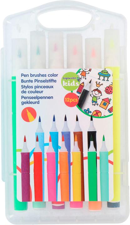 Produktbild Topwrite Kids Pinsel stiftfarben, 12St. (Mehrfarbig, 12 x)