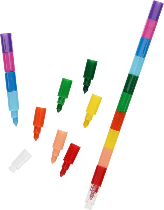 Actual product image Toi-Toys 10-in-1 Crayon Pen (Multicoloured, 2 x)