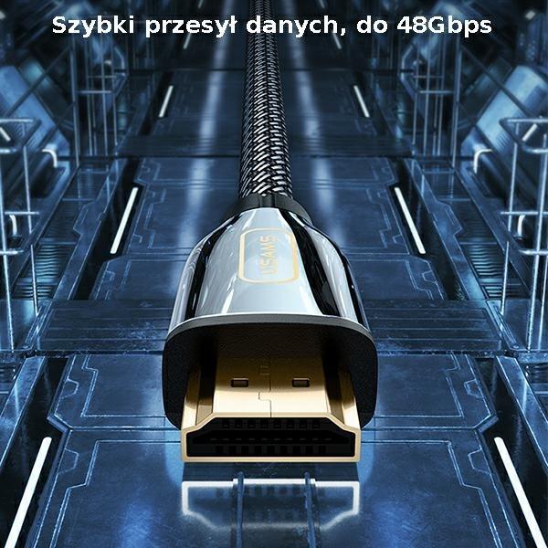 Actual product image Usams HDMI (Typ A) — HDMI (Typ A) (5 m, HDMI)