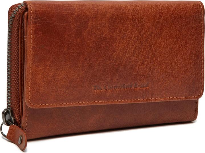 The Chesterfield Brand Antique Buff Geldbörse RFID Schutz Leder 14 cm
