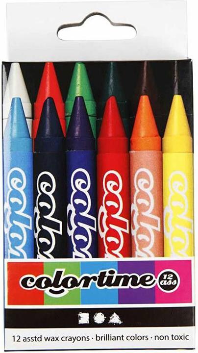 Produktbild Creativ Company Set mit Farbkreide, 12 Farben (Sortierte Farben, 12 x)