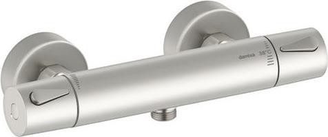 Actual product image Damixa Silhouet termostat brus. Steel (PVD)