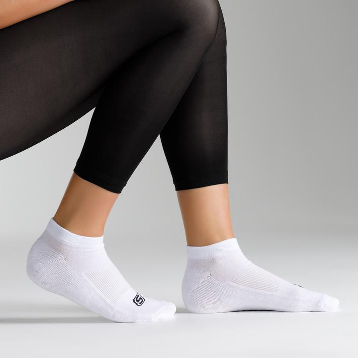 Actual product image Skechers Unisex Basic Cushioned Sneaker 6p (pack of 6, 35, 38)