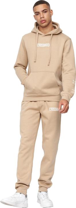 Actual product image Crosshatch Mens Bellmant Logo Jogging Bottoms (S)