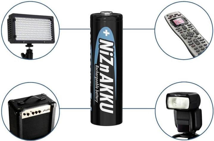 Immagine prodotto Ansmann NiZN Akku (4 pz., AA, 1500 mAh)