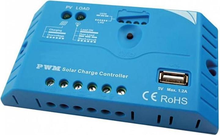 Velleman SOL10UC3 PWM-Solar-Laderegler