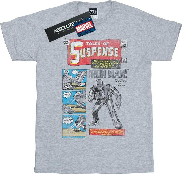 Iron Man Distressed Tales Of Suspense TShirt (S)