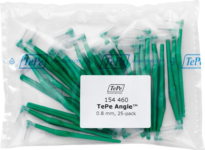 Image du produit TePe Brosse interdentaire d'angle MULTIPACK vert (25 x, 0.80 mm)