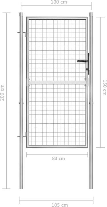 Actual product image VidaXL Portillon