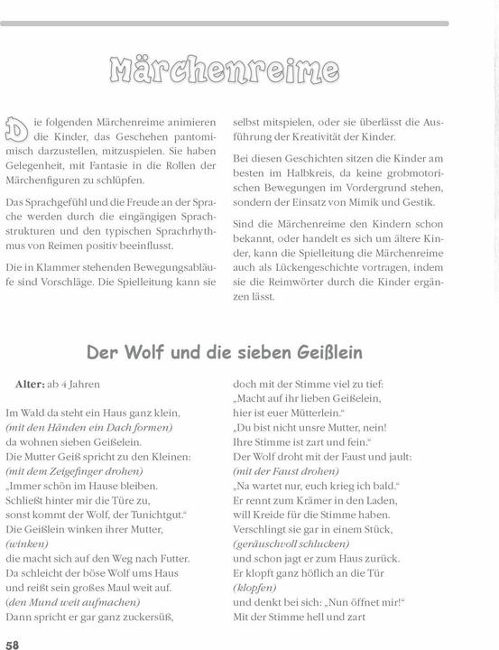 Produktbild Das Mitmachgeschichten-Buch (Deutsch, Bernhard Schön, Ute Schröder, 2024)