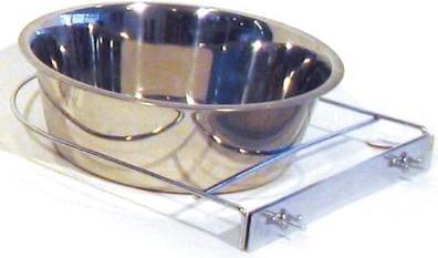 Image du produit Merkloos Rvs Hondenbak Met Schroefhouder
