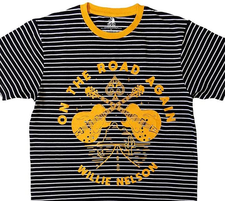 Produktbild Willie Nelson On The Road Again TShirt (XL)