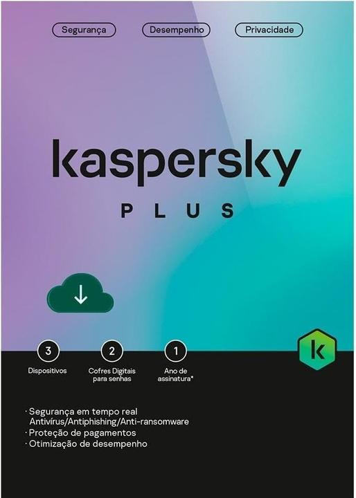 Produktbild Kaspersky Plus (3 User, 1 Geräte/User, 12 Monate)