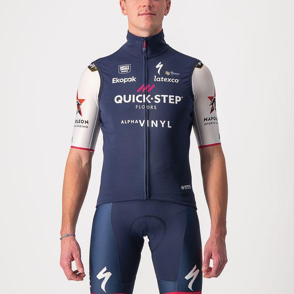 Castelli Quick-Step Alpha Vinyl Perfetto RoS Vest (3XL)